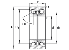 ǽӴ ZKLN4075-2RS, ˫ഽܷ